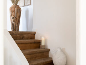 Vaas Traurdea Teak Naturel H92 cm