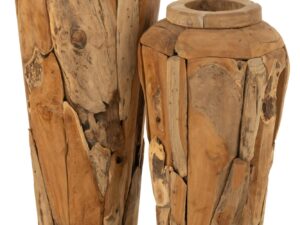 Vaas Stuttgart Teak Naturel H113 cm