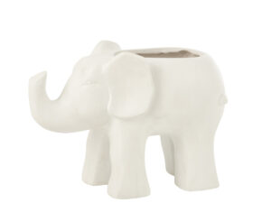 Bloempot Reillan Vezelklei Wit H33,5 cm