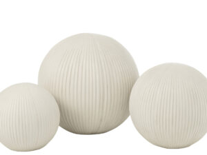 Decoratie Breildero Vezelklei Wit