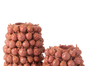 Vaas Grurrea Klei Paars H49 cm