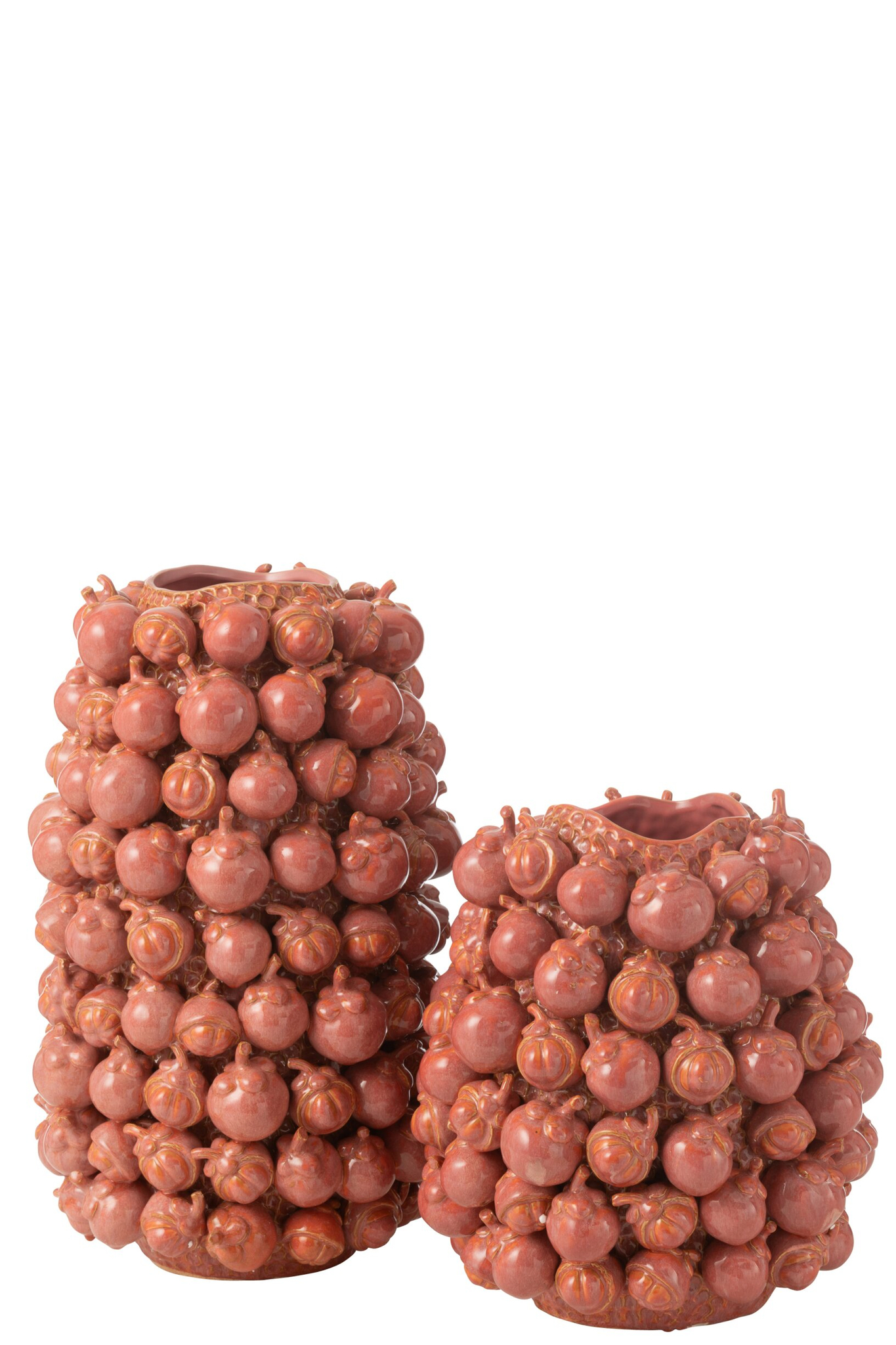 Vaas Grurrea Klei Paars H49 cm