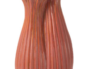 Vaas Arezzo Klei Paars H53,5 cm - Set van 2