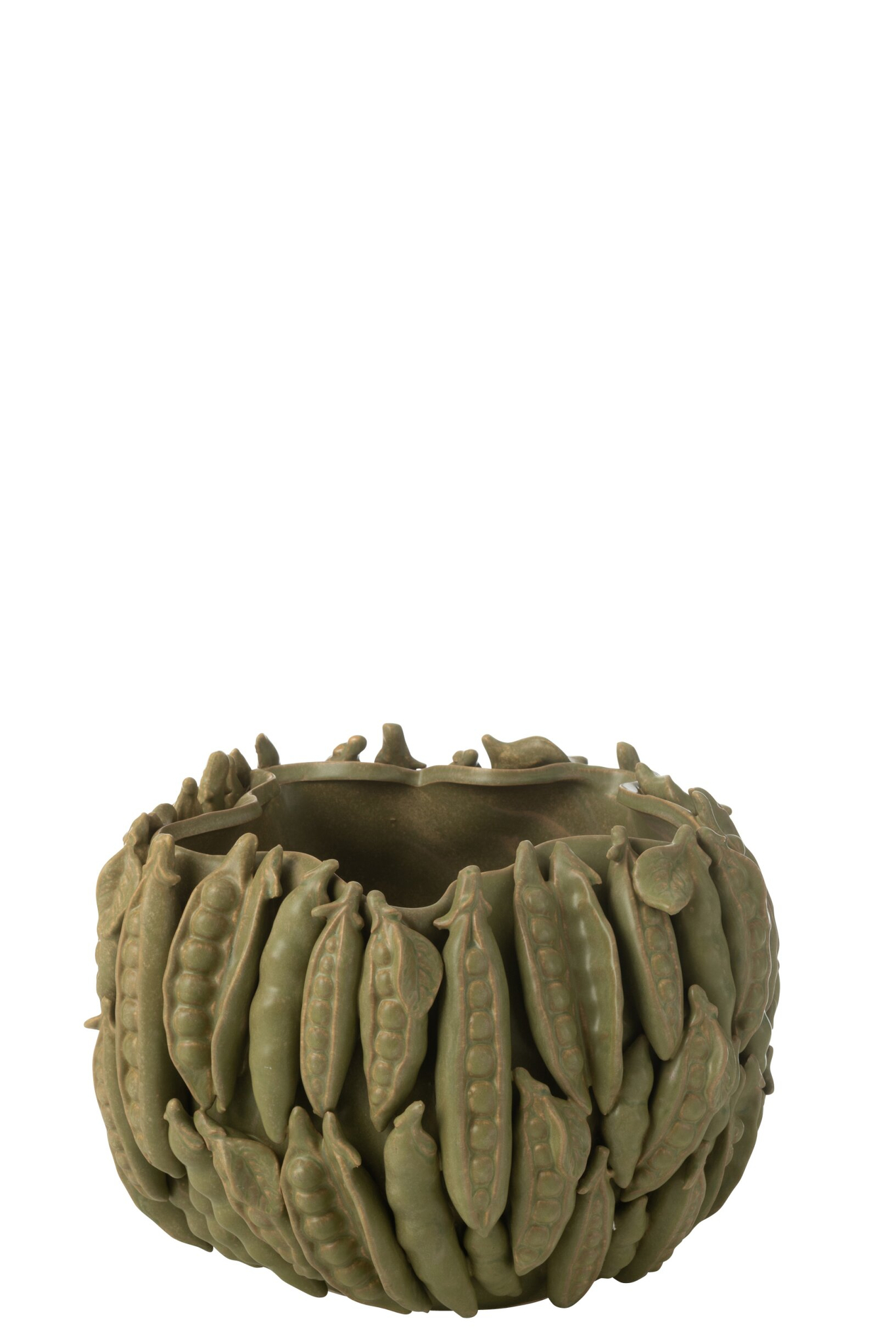 Vaas Sosta Klei Groen H31 cm - Afbeelding 2