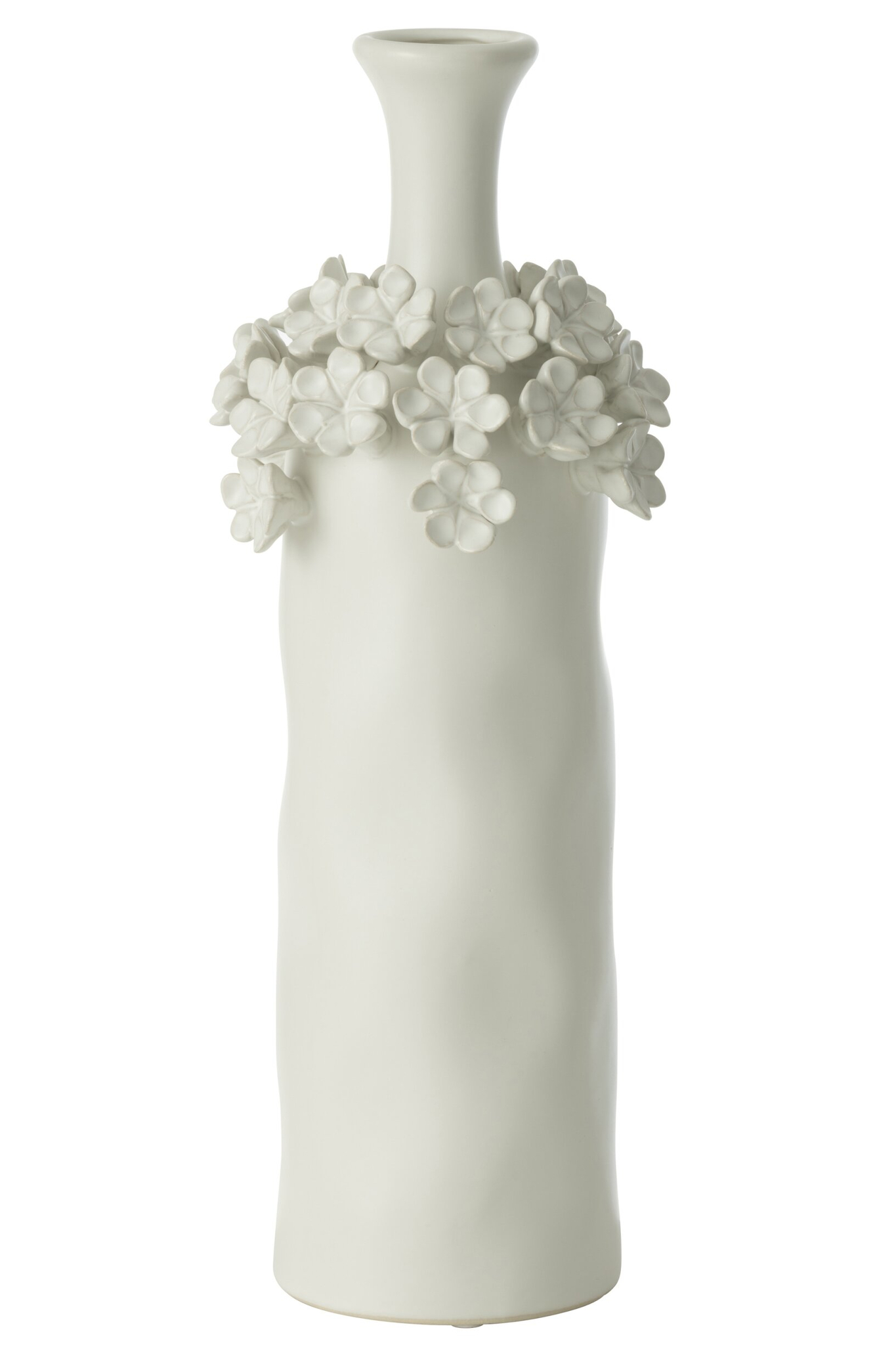 Vaas Beinnas Keramiek Wit H40 cm - Afbeelding 2