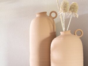 Vaas Proonella Klei Beige H27 cm