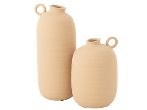 Vaas Harrura Klei Beige H38 cm