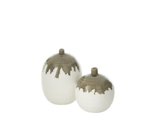 Vaas Lookik Klei Meerkleurig H31 cm