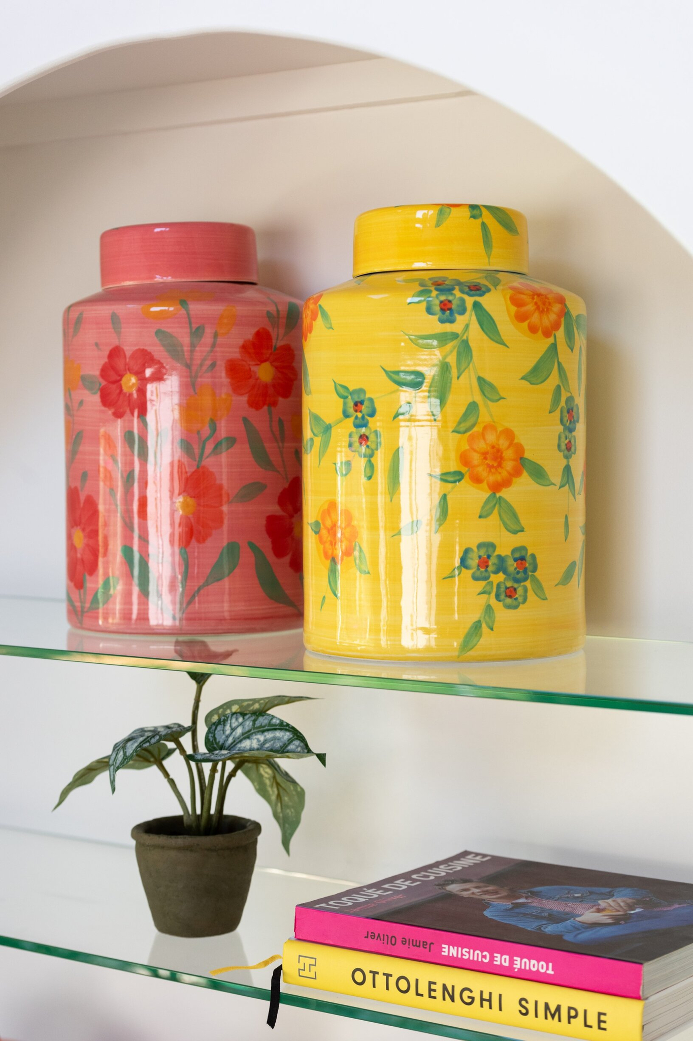 Woonaccessoire Fleltund Klei Meerkleurig - Set van 2 - Afbeelding 2