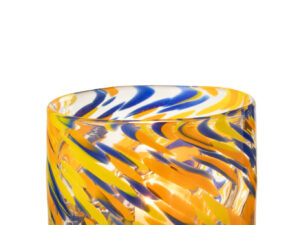 Vaas Naakum Glas Meerkleurig H15 cm