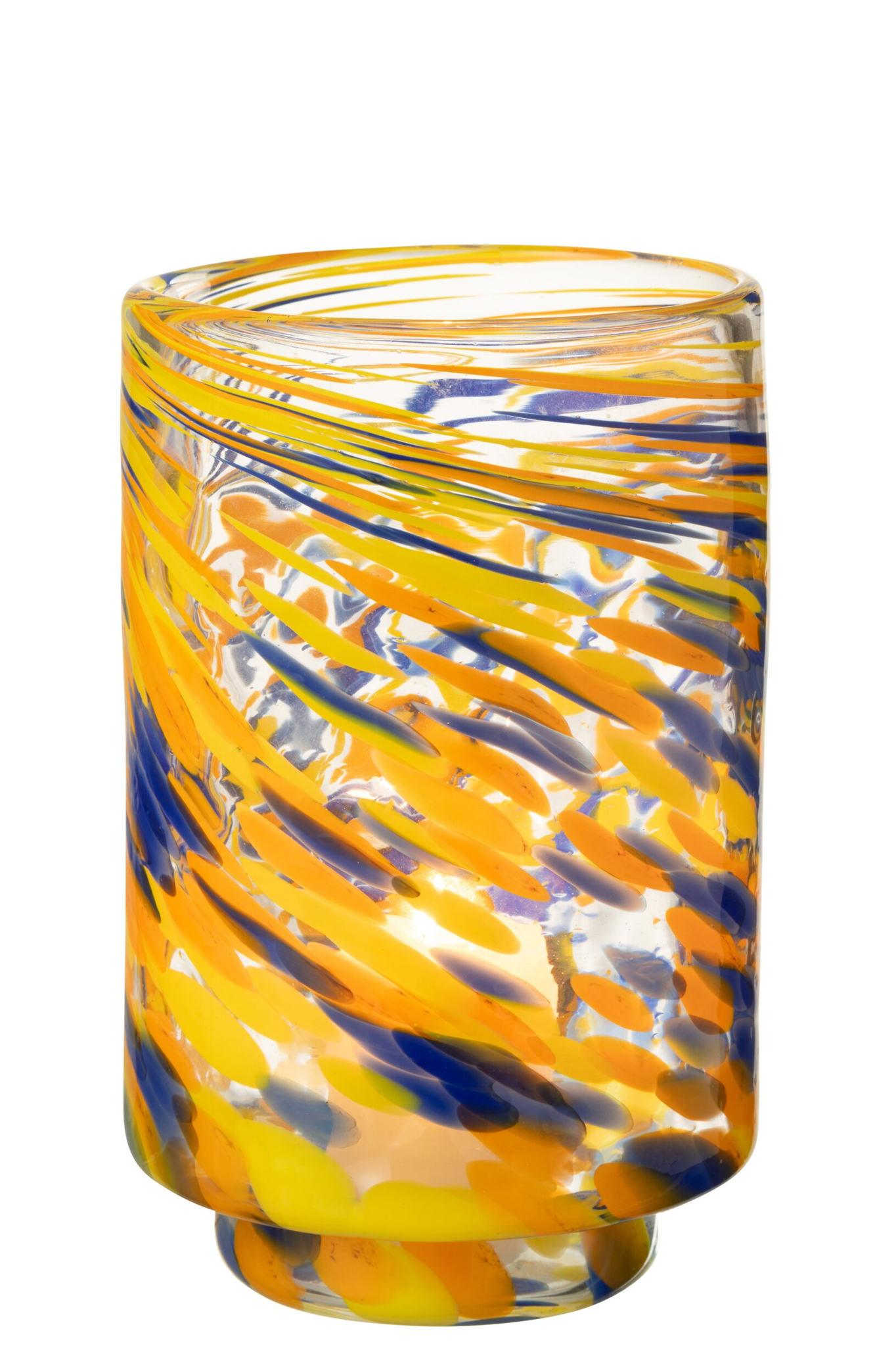 Vaas Dolio Glas Meerkleurig H25,5 cm