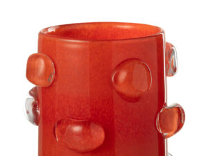 Vaas Peeltano Glas Rood H23 cm