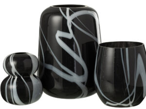 Vaas Zalia Glas Meerkleurig H22 cm