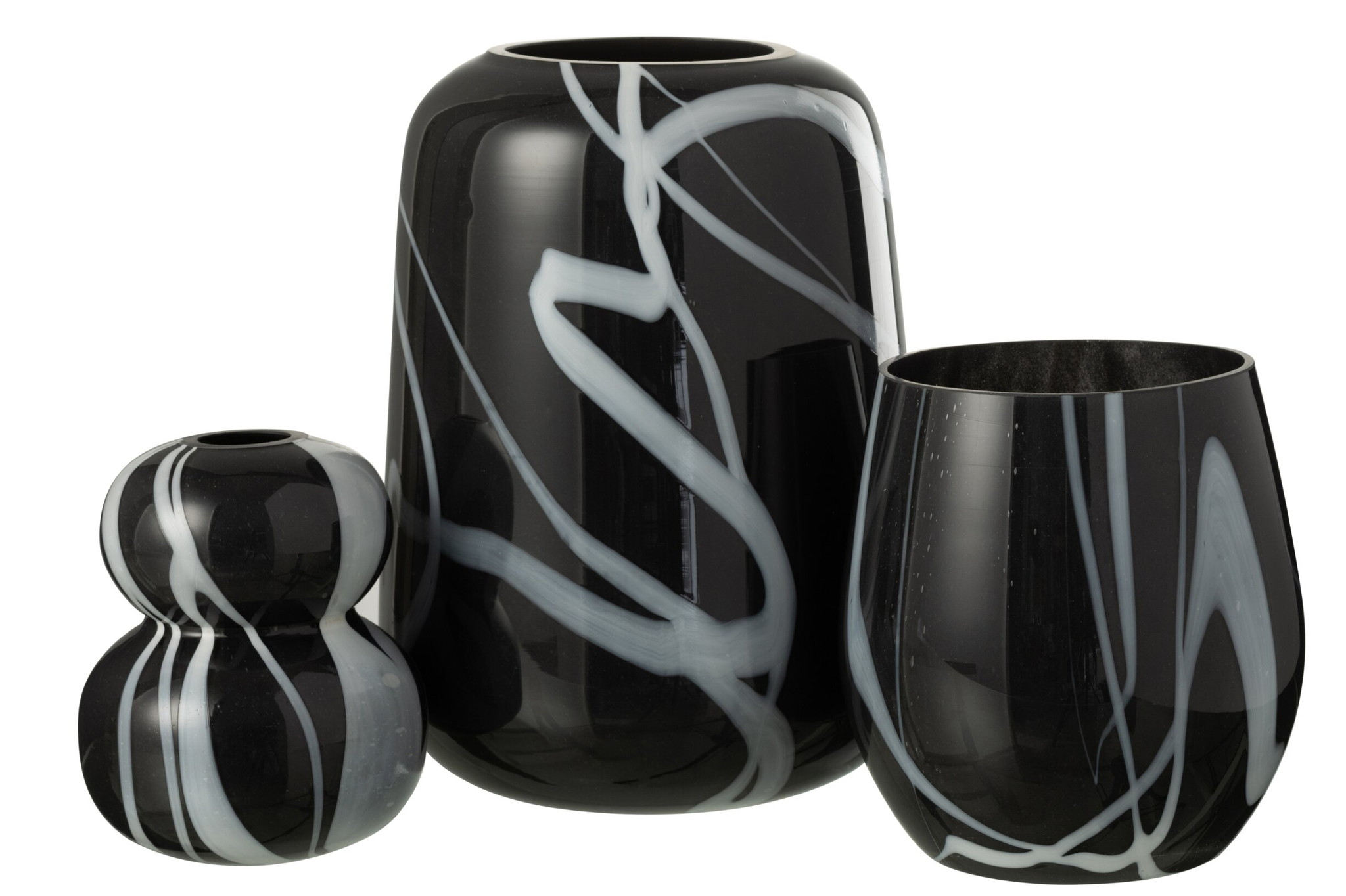 Vaas Zalia Glas Meerkleurig H22 cm