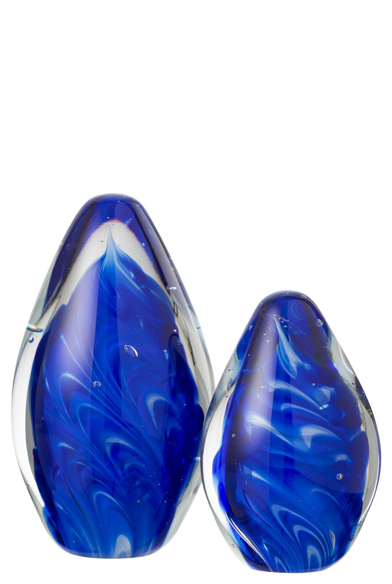 Presse-papier Takayama Glas Blauw