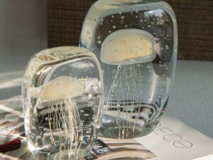 Woonaccessoire Slaakum Glas Beige