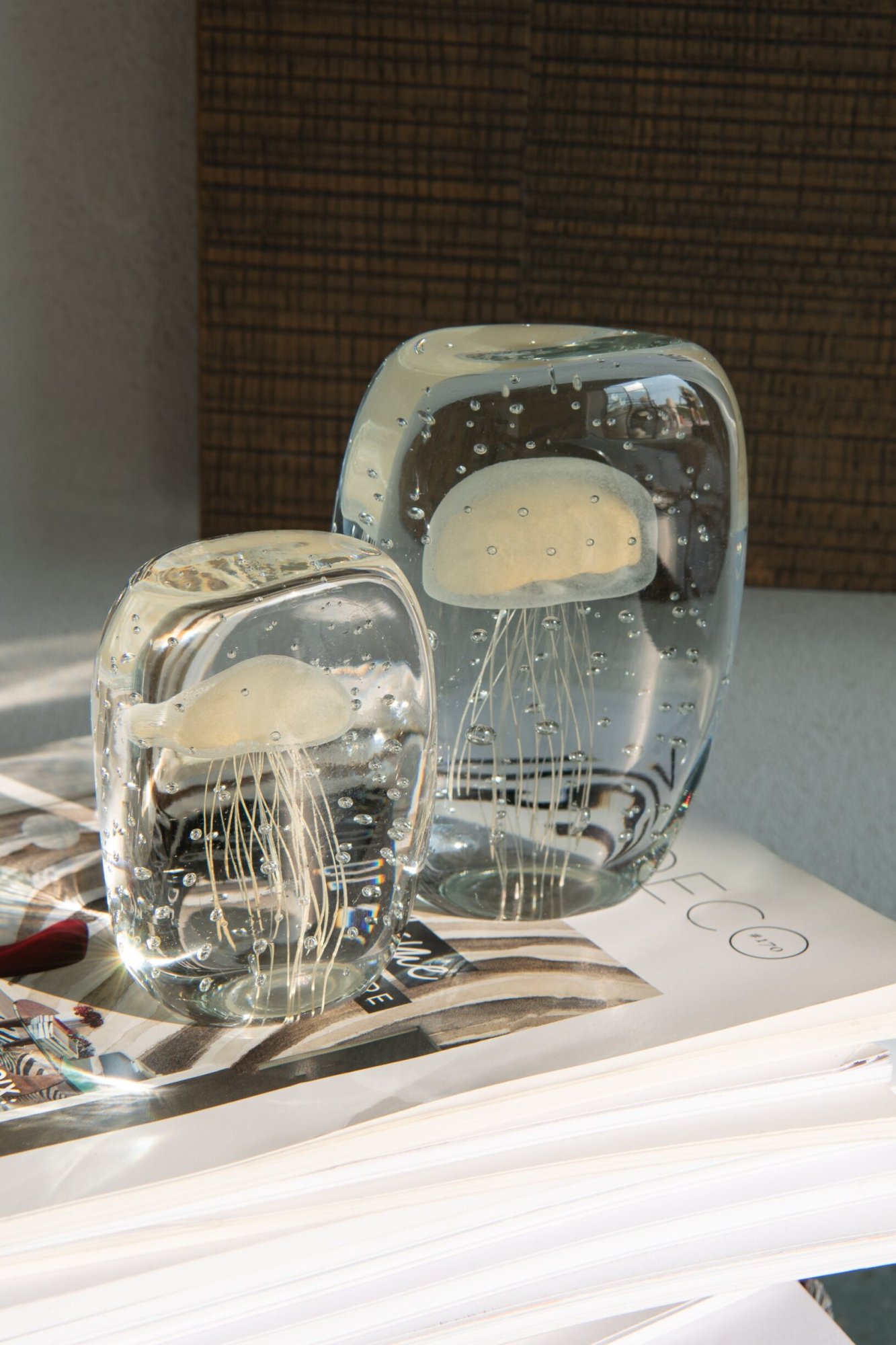 Woonaccessoire Slaakum Glas Beige