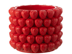 Bloempot Canona Keramiek Rood H29 cm