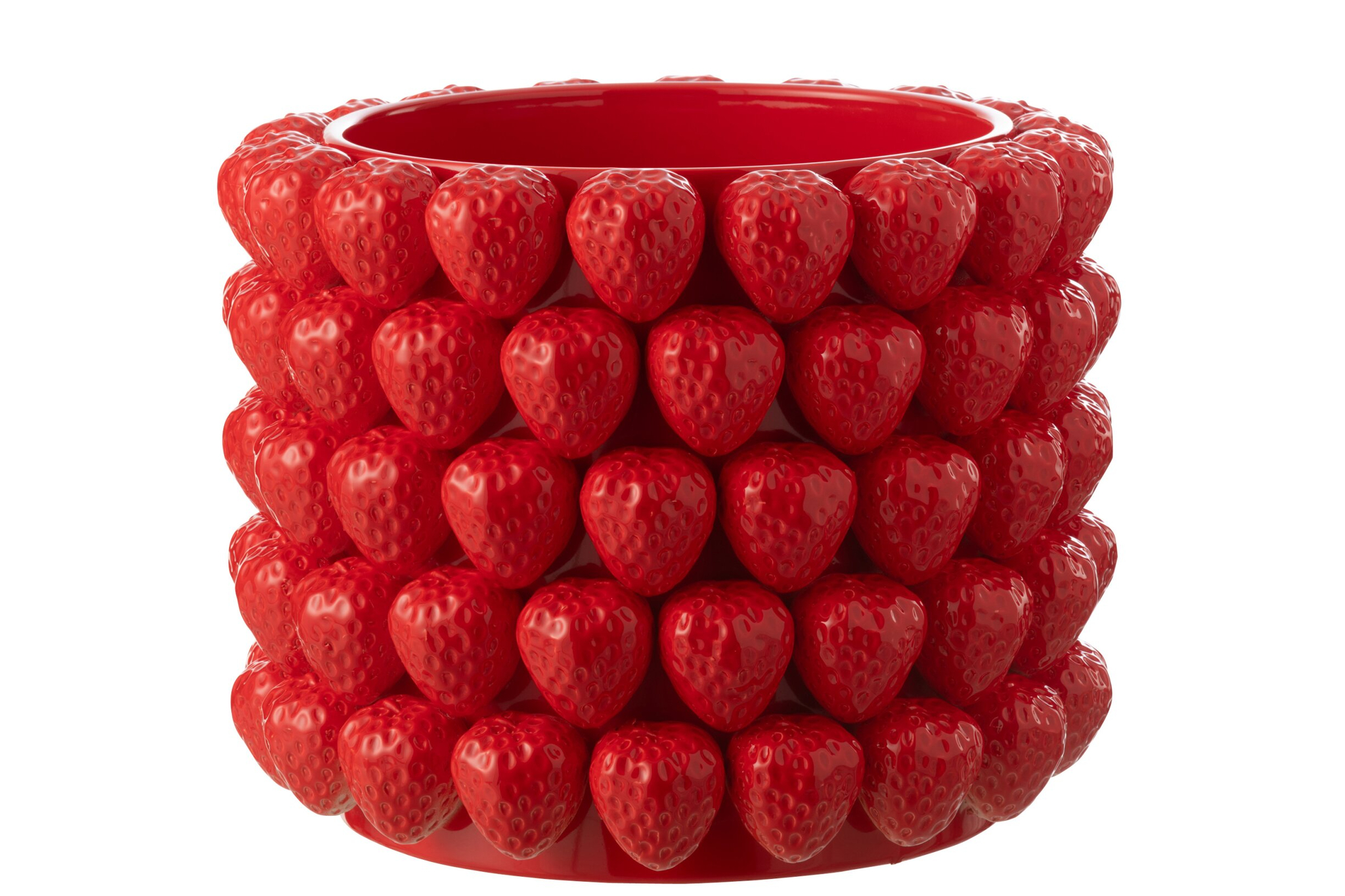 Bloempot Canona Keramiek Rood H29 cm