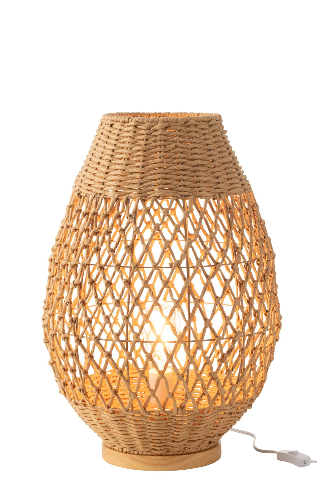 Tafellamp Braumane Naturel H54,5 cm