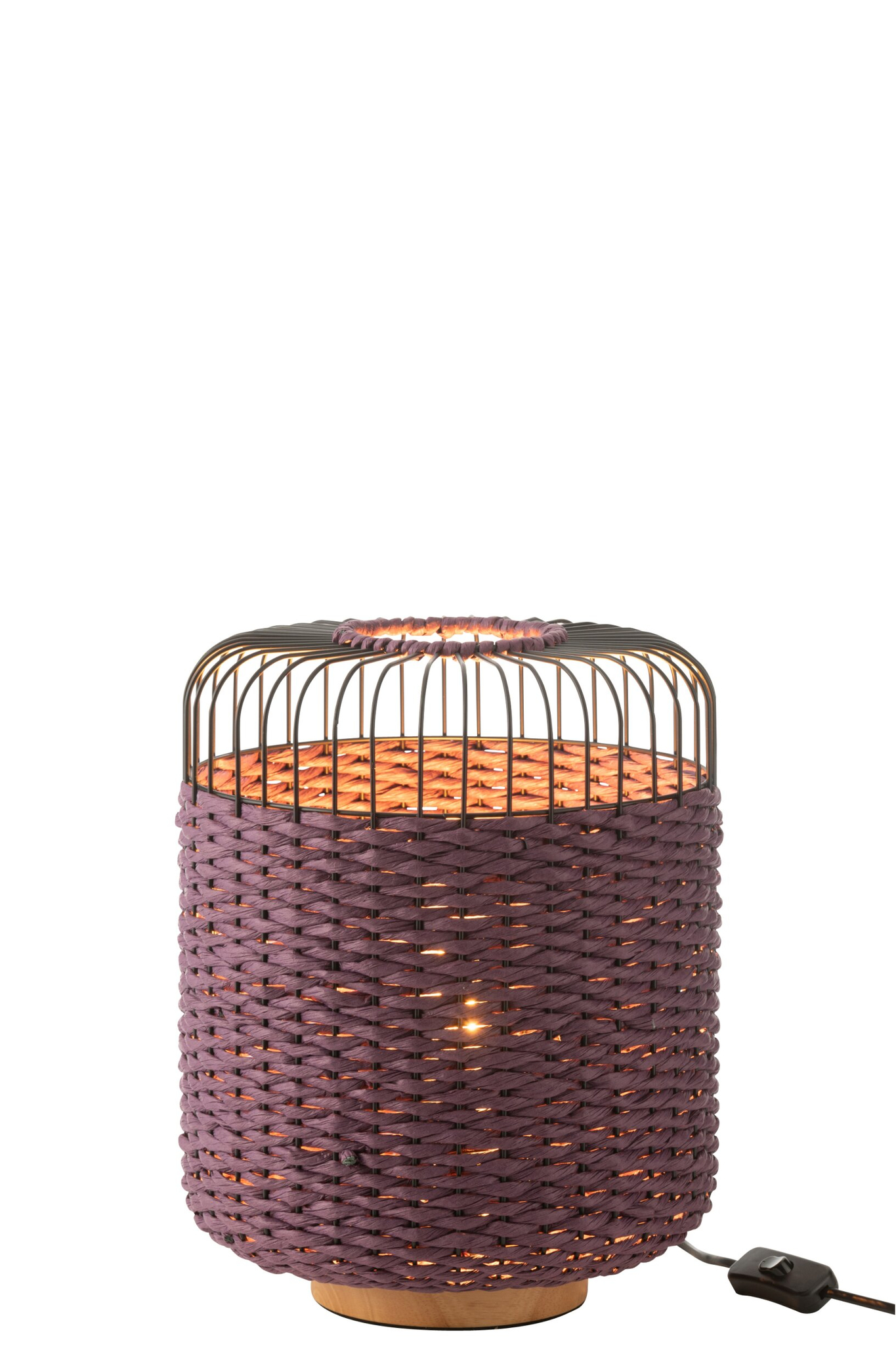 Tafellamp Skaumen Paars H34,5 cm