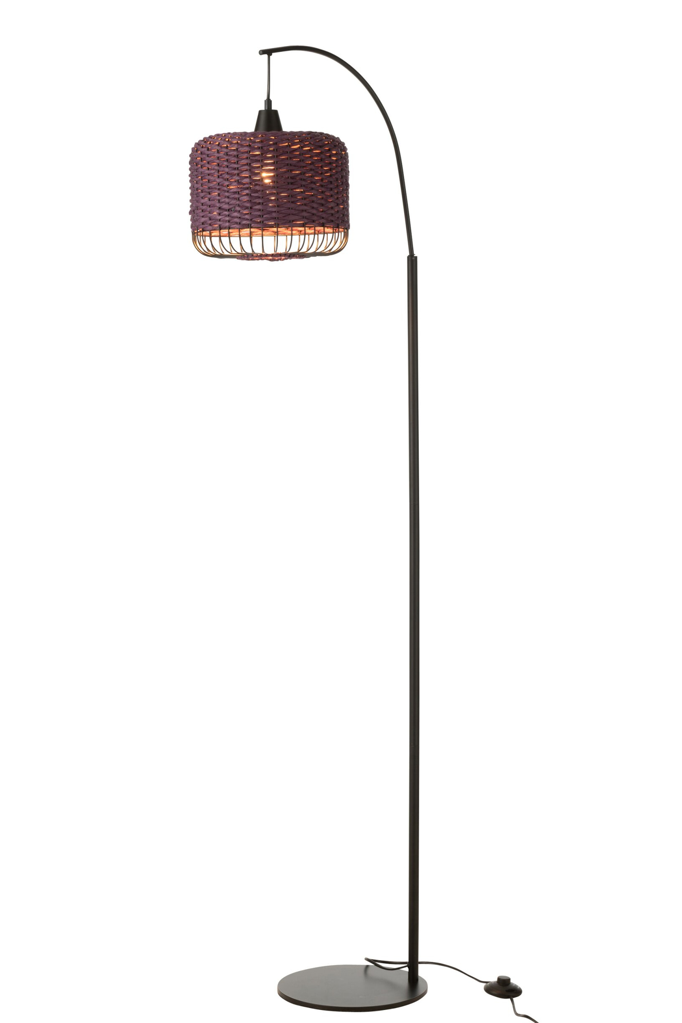 Vloerlamp Slaurmos Paars H168 cm