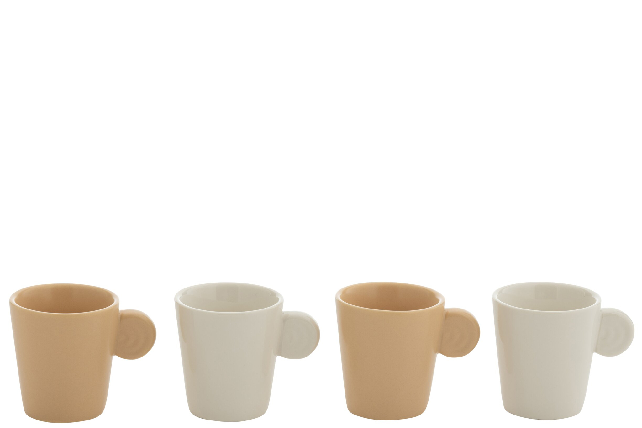 Opbergdoos Priekano Keramiek Beige