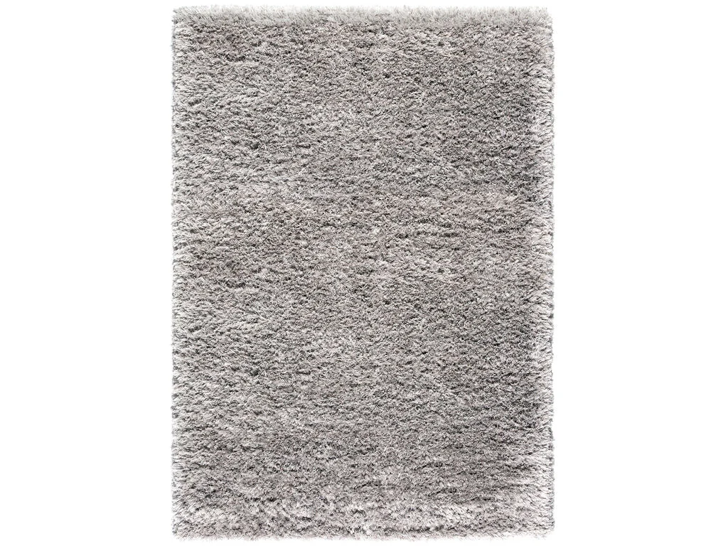 Vloerkleed Skodand 390x280 cm, hoogpolig en zacht in grijs 906, royale basis voor woonkamer of eetkamer