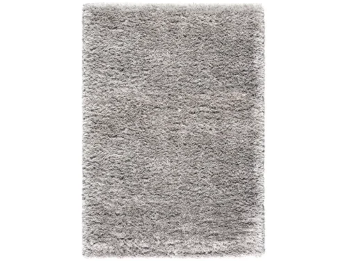 Vloerkleed Rendol 290x200 cm, kleur 906, hoogpolig karpet met volle, zachte poolstructuur in grijs