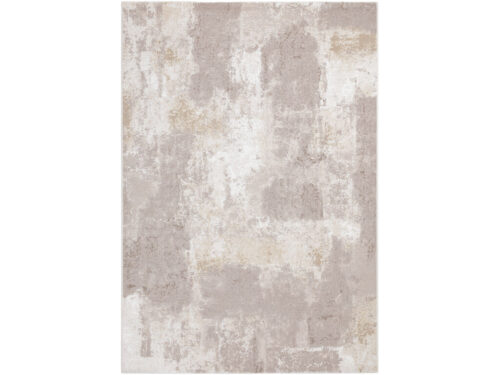 Vloerkleed Lietoro 290x200 cm, abstract beige patroon, royale woonaccessoire voor meer warmte en sfeer