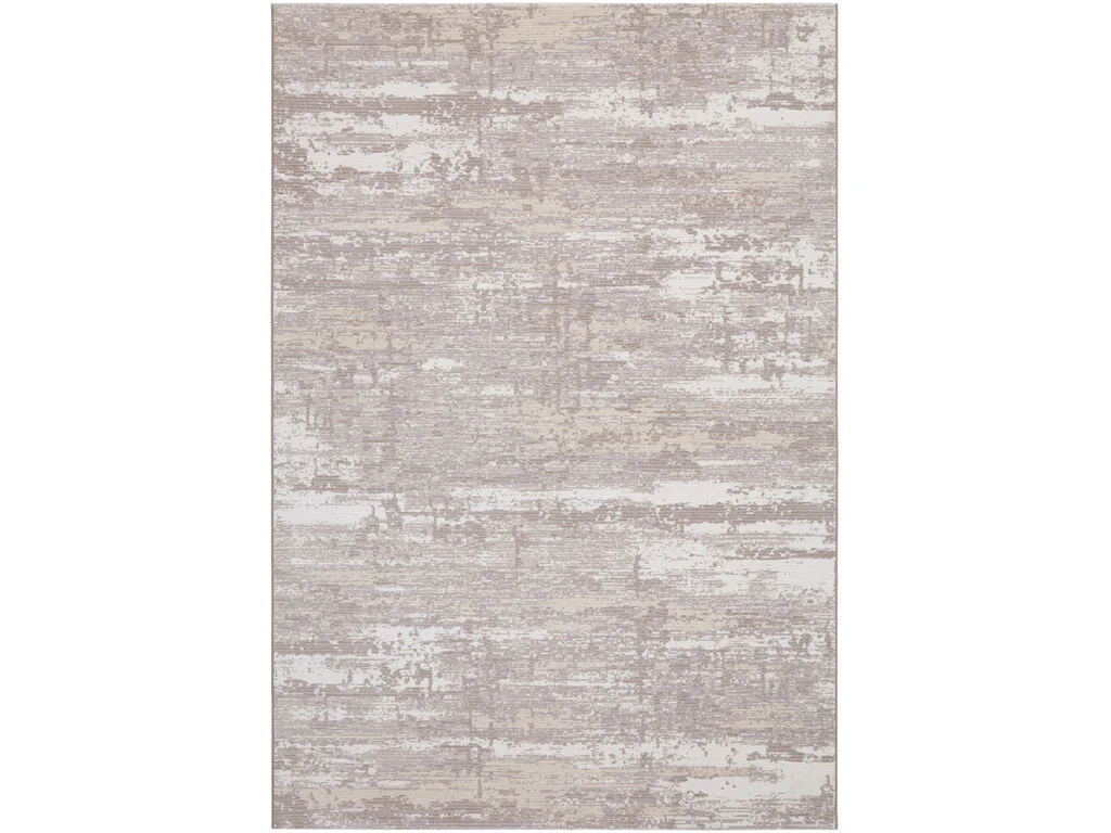 Vloerkleed Caunsand 290x200 cm, beige gemêleerd met rustig abstract patroon