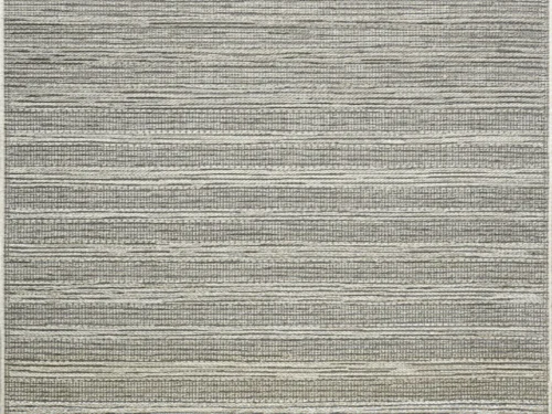 Vloerkleed Lyra 290x200 cm, vlakgeweven buitenkleed in rustige grijstinten met stevige polypropyleen structuur