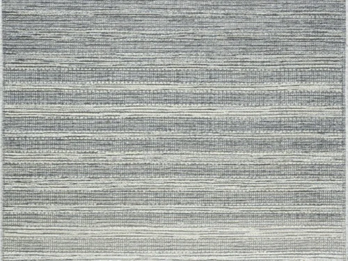 Vloerkleed Paarro 230x160 cm in grijs, vlakgeweven buitenkarpet met rustige streeppatroonstructuur