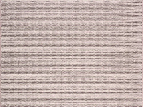 Vloerkleed Silona 290x200 cm in kleur 8025, vlakgeweven buitenkarpet met rustige streepstructuur