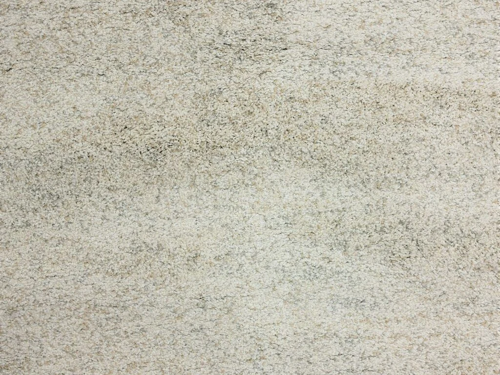 Vloerkleed Mieskora 290x200 cm in beige met volle, zachte hoogpolige structuur