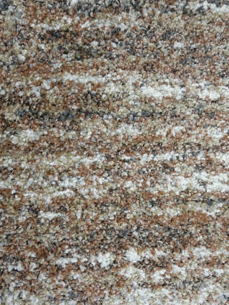 Vloerkleed Prunena 290x200 cm, volle 25 mm pool in gemêleerde bruin-beige tinten, warm en sfeervol