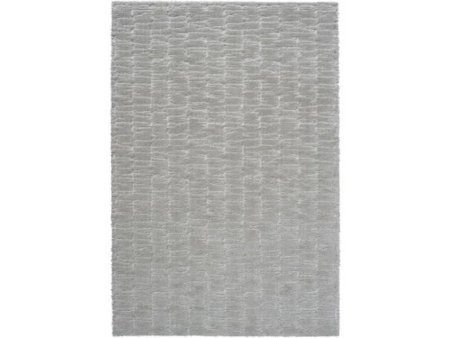 Vloerkleed Faubos 230x160 cm in grijs 6292, zacht hoogpolig tapijt met rustige moderne uitstraling