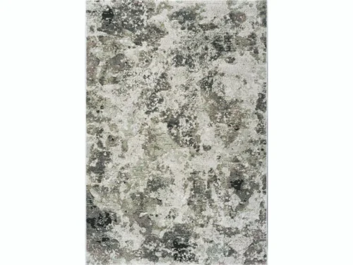 Vloerkleed Praunea 230x160 cm in kleur 6444, dicht geweven met abstracte grijs-beige textuur