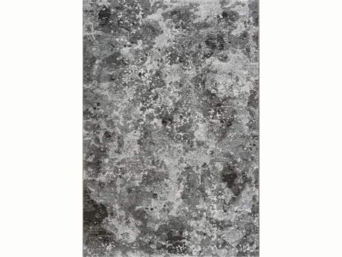 Vloerkleed Nonda 290x200 cm, grijs gemêleerd dessin met zachte pool en rijke structuur