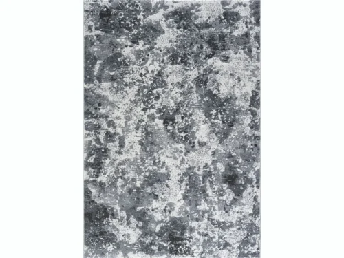 Vloerkleed Praudero 230x160 cm in grijs gemêleerd dessin, zacht 11 mm pool met rijke structuur