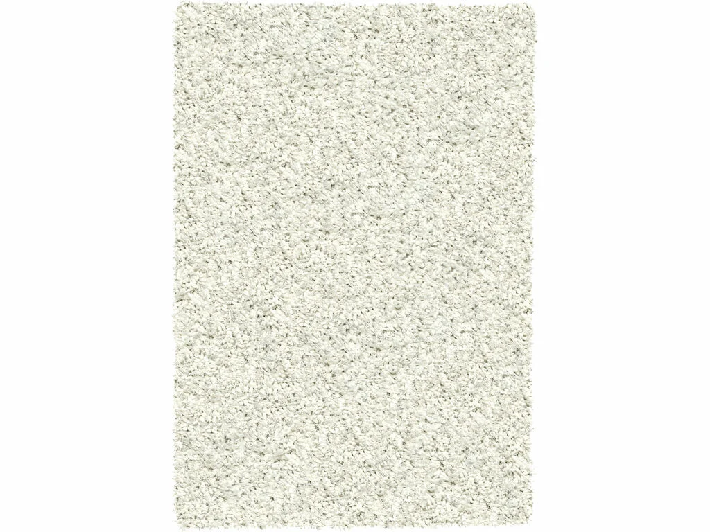 Vloerkleed Tiker 340x240 cm, hoogpolig en zacht in lichte kleur met warme, rustige uitstraling