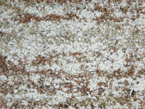 Vloerkleed Nosea 150 x 80 cm met zachte, hoogpolige structuur in rustige beige- en bruintinten