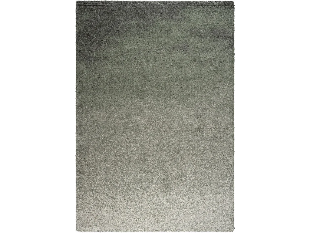 Vloerkleed Geimmas 230x160 cm in grijsgroene tint met zachte, effen structuur