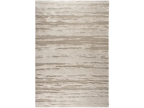 Vloerkleed Vantena 230x160 cm in kleur 2383, beige hoogpolig met zachte, volle structuur