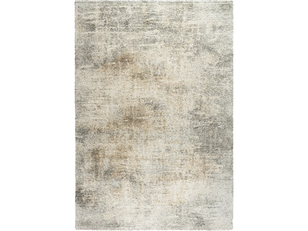 Vloerkleed Skauver 340x240 cm in rustige grijs-beige tinten met subtiele, gemêleerde structuur