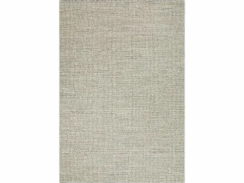 Vloerkleed Nosin 230x160 cm, vlakgeweven in rustige beige natuurtint, stijlvol en strak