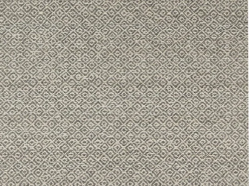 Vloerkleed Daurris 290 x 200 cm, vlakgeweven buitenkarpet in rustige beige-grijze diamantstructuur