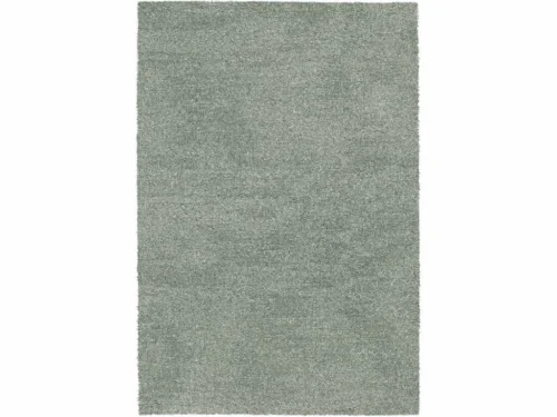Vloerkleed Neirmoro 340x240 cm in grijs, met volle 25 mm pool en dicht geweven structuur