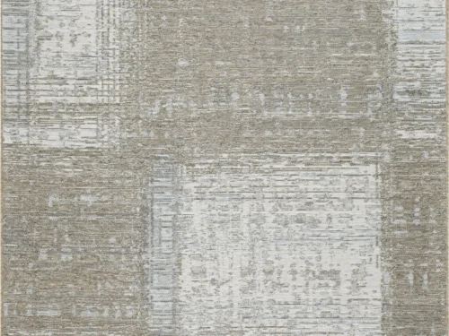 Vloerkleed Grulvy 290x200 cm in beige-grijs met vlakke 3 mm pool voor buiten of loungeset