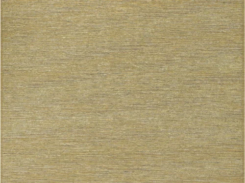 Vloerkleed Peirdoro 290 x 200 cm in beige-goud, strak geweven buitenkleed met lage pool
